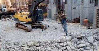 Демонтаж фундамента цена от 1994 руб. | снос старого фундамента заказать в Мончегорске