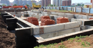 Фундаменты промышленных зданий в Мончегорске цена от 25179 руб. - заказать строительство фундамента промздания под стальные колонны